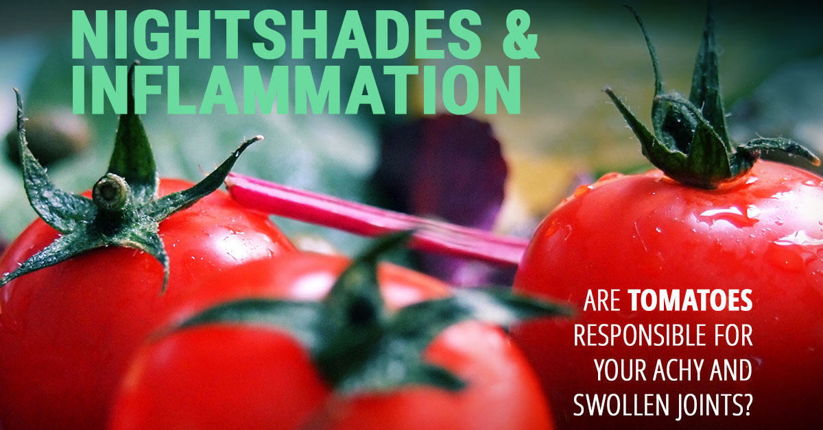 Do nightshade vegetables cause or increase inflammation?