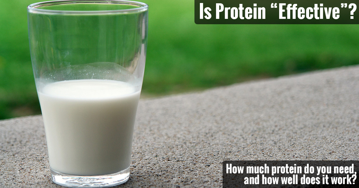 Is protein effective?