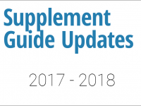 Supplement Guide Updates 2017-2018